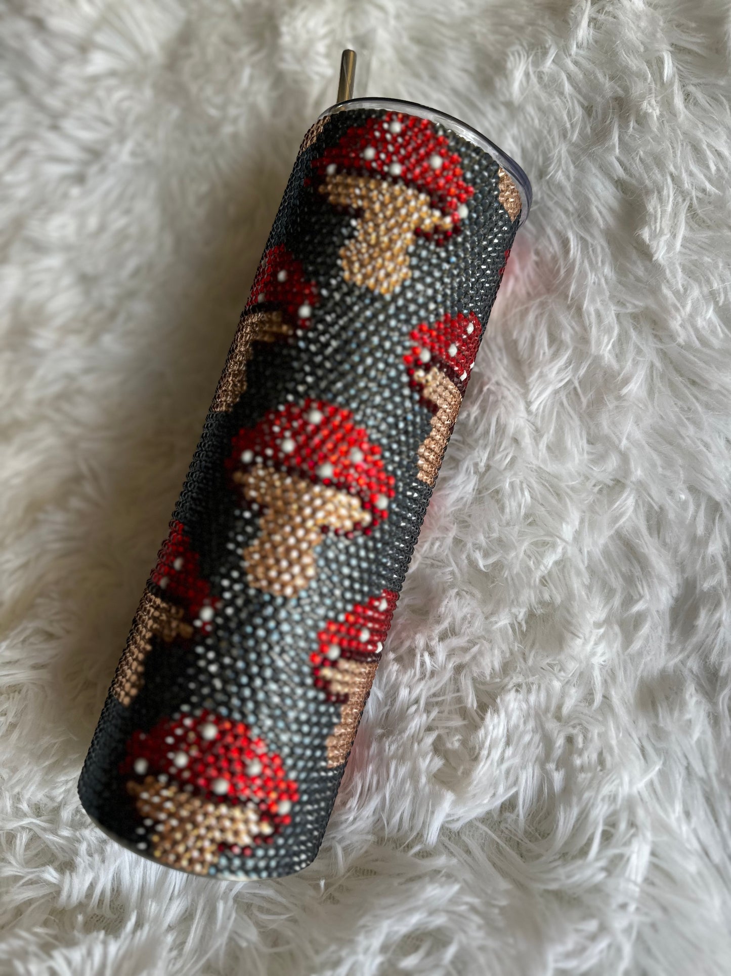 Made to Order - Mushrooms Rhinestone Tumbler