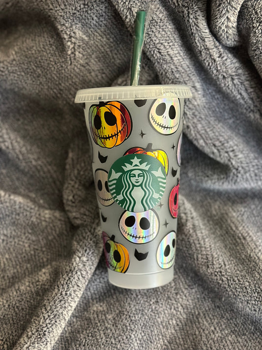 King of Pumpkins Holographic Cold Cup