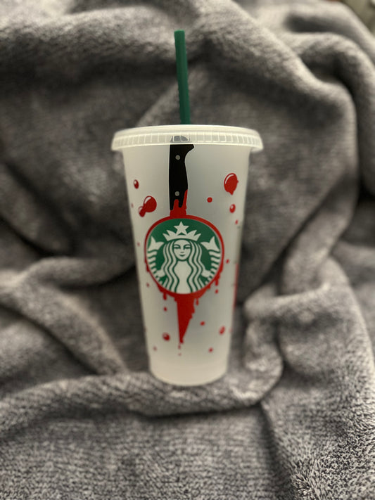 Stabby Stabby Cold Cup