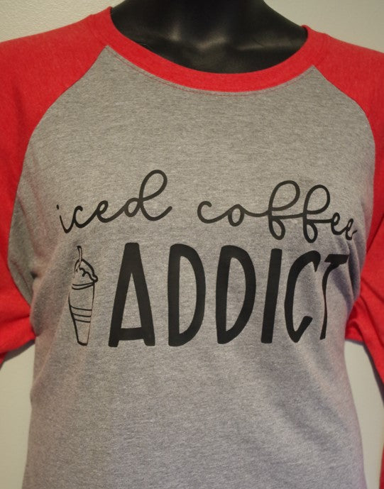 Iced Coffee Addict T-shirt